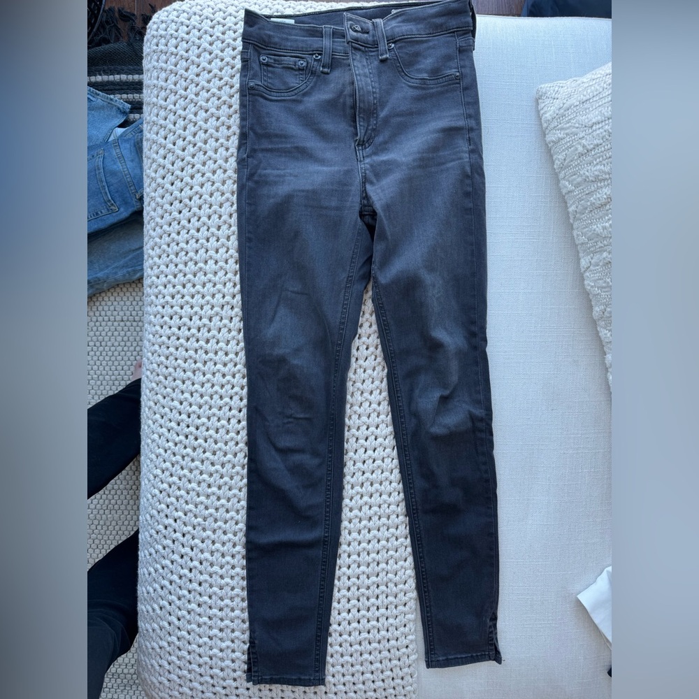Rag & Bone High Rise Skinny Jean